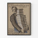 Vintage poster 1923 - Man carrying a stack of books for Gyldendal