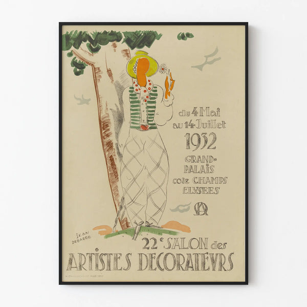 Vintage Poster of the 22nd Salon of Decorative Artists 1932
