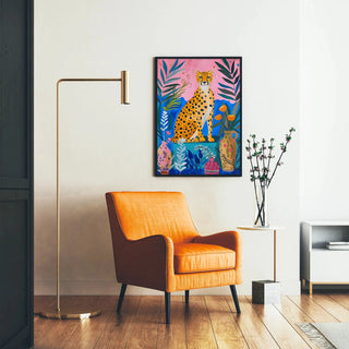 Cheetah Table - Elegance and Bright Colors