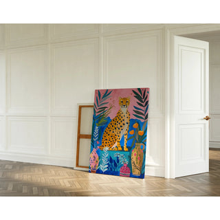 Cheetah Table - Elegance and Bright Colors