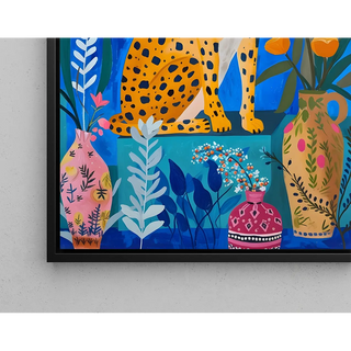 Cheetah Table - Elegance and Bright Colors