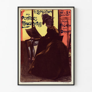 Vintage Poster of the Lithographers' Exhibition