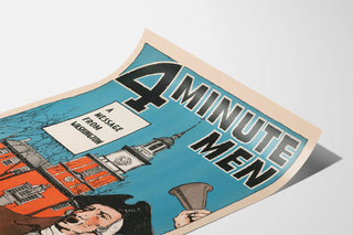 Vintage Poster 4 Minute Men - Washington's Message