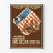 Vintage poster for the annual exhibition of American painting and sculpture