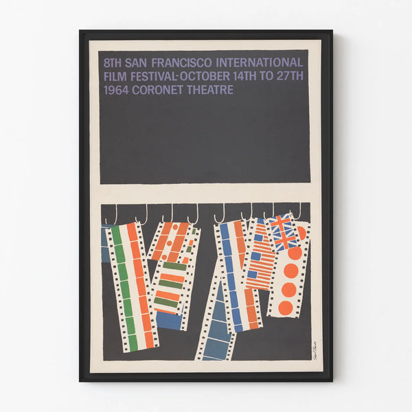Vintage Poster for the San Francisco International Film Festival 1964