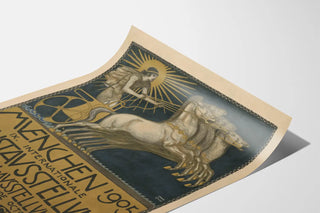 International Art Exhibition Poster Munich 1905 Secession
