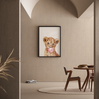 Lion Cub Bubble Gum Table