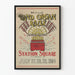 Vintage poster for the 9th Annual Band Organ Rally 1984