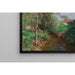 Reproduction of the painting A Sunny Landscape with Stream - Alfred Zoff