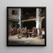 At the inn in the tavern - Francisco Domingo Marqués — framed artwork on a wall