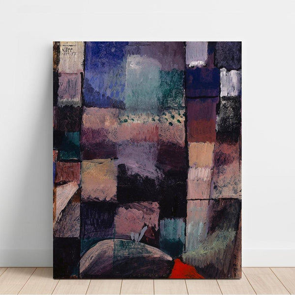 Reproduction of the painting About a Motif of Hammamet - Paul Klee