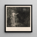 He Leads Me - AH Ritchie — framed artwork on a wall