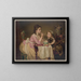 Breakfast three: the breakfast - A C Kaufmann — framed artwork on a wall