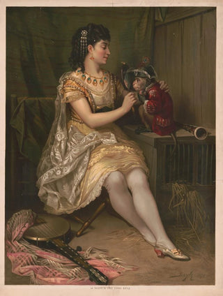The monkey's toilet - A. C. Kaufmann — artwork view