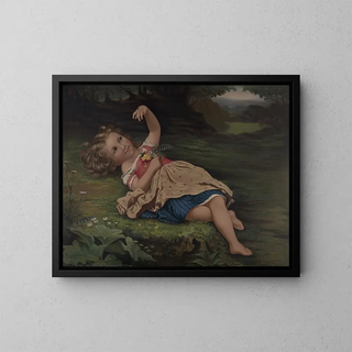 Coccinelle, ladybug, go steal away - A C Kaufmann — framed artwork on a wall