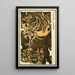Chinese impressions painting pl15 - A F Stoddard Company — framed artwork on a wall