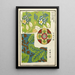 Chinese Prints Painting pl16 - A F Stoddard Company — framed artwork on a wall