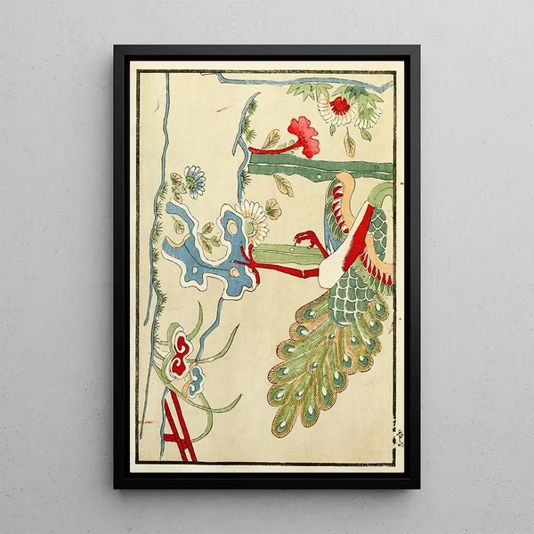 Chinese Prints Painting pl31 - A F Stoddard Company — framed artwork on a wall