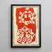 Chinese Prints Painting pl32 - A F Stoddard Company — framed artwork on a wall