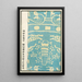 Chinese Prints Painting pl47 - A F Stoddard Company — framed artwork on a wall