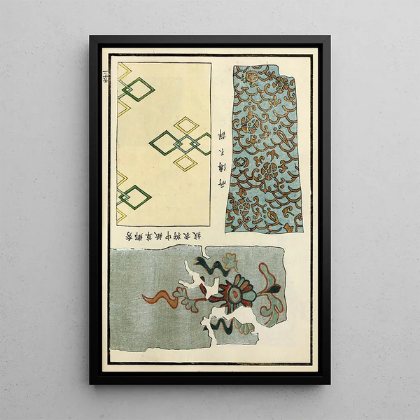 Chinese Prints Painting pl66 - A F Stoddard Company — framed artwork on a wall