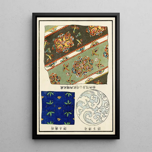 Chinese Prints Painting pl83 - A F Stoddard Company — framed artwork on a wall