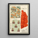 Chinese Prints Painting pl87 - A F Stoddard Company — framed artwork on a wall