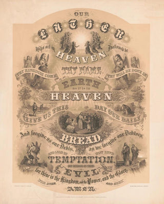 Our Father who art in heaven - A. Hoen Co — artwork view