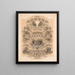 Our Father who art in heaven - A. Hoen Co — framed artwork on a wall