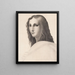 Young character from Raphael's school in Athens - A. Lilienberg — framed artwork on a wall
