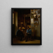 In the artist's studio - A. Monvel — framed artwork on a wall