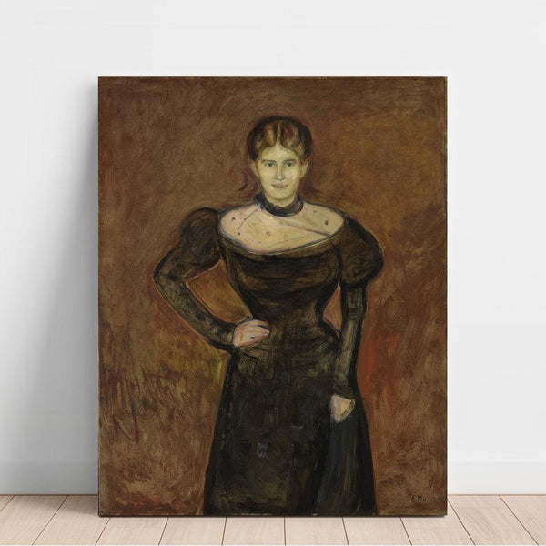 Reproduction of the painting Aase Nørregaard - Edvard Munch