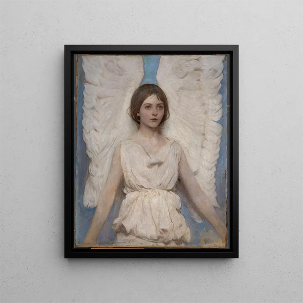 Angel - Abbott Handerson Thayer — framed artwork on a wall