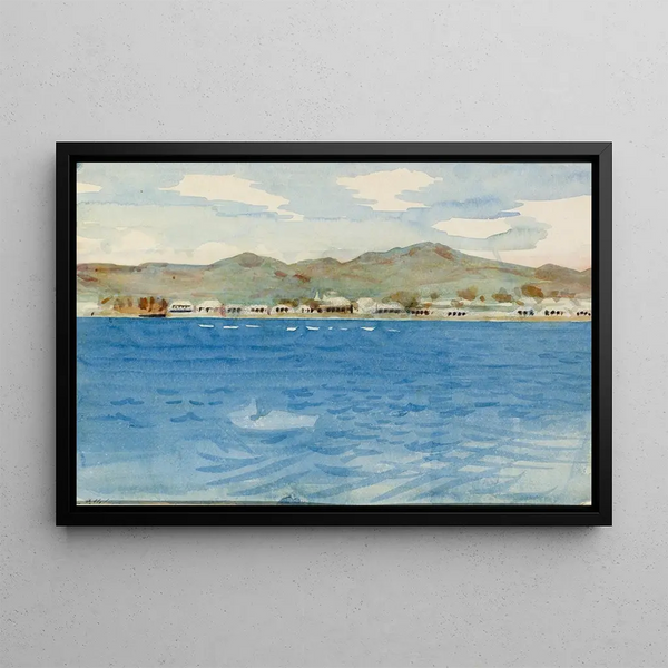 Açores Painting - Abbott Handerson Thayer — framed artwork on a wall
