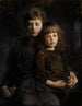 Brother and Sister Mary and Gerald Thayer - Abbott Handerson Thayer — artwork view