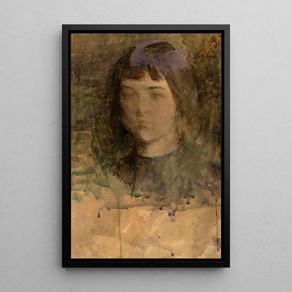Marie - Abbott Handerson Thayer — framed artwork on a wall