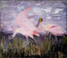 Study of Pink Spatulas for the book Camouflage in the Animal Kingdom - Abbott Handerson Thayer — artwork view