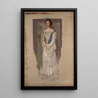Reproduction of the painting Standing Woman Painting - Abbott Handerson Thayer