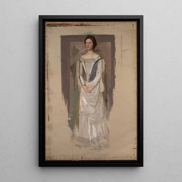 Reproduction of the painting Standing Woman Painting - Abbott Handerson Thayer