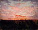 Study of sunrise or sunset for a book on coloration in the animal kingdom - Abbott Handerson Thayer — artwork view