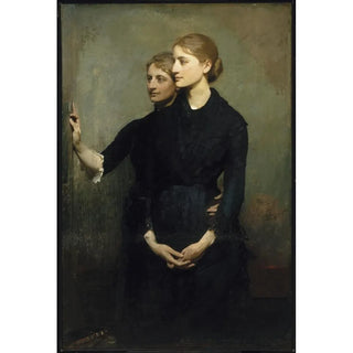 Les Sœurs - Abbott Handerson Thayer — artwork view