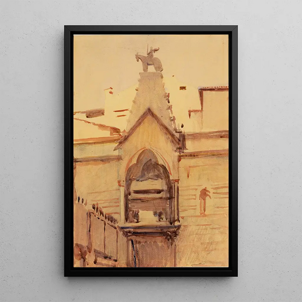 Reproduction of the painting Tomb of Verona - Abbott Handerson Thayer