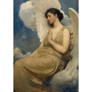 Reproduction of the painting Winged Figure - Abbott Handerson Thayer