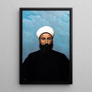 Reproduction of the painting Portrait Painting of Mohamed Darouich Al Allousi - Abdul Qadir AlRassam