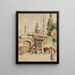 Title Unknown - Abdul Qadir Al-Rassam — framed artwork on a wall