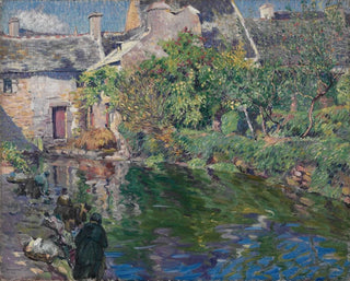 Laveuses à Goyen - Abel George Warshawsky — artwork view