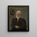 Portrait of Elisabeth Peyer de Schaffhouse - Abel Stimmer — framed artwork on a wall