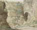 Outdoor cave wall painting of Denys Ear - Abraham Louis Rodolphe Ducros — artwork view