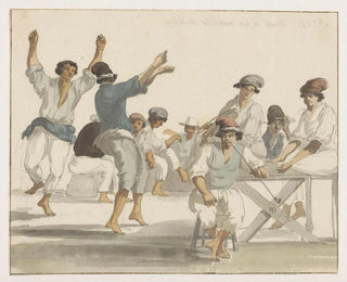 Maltese dancers - Abraham Louis Rodolphe Ducros — artwork view