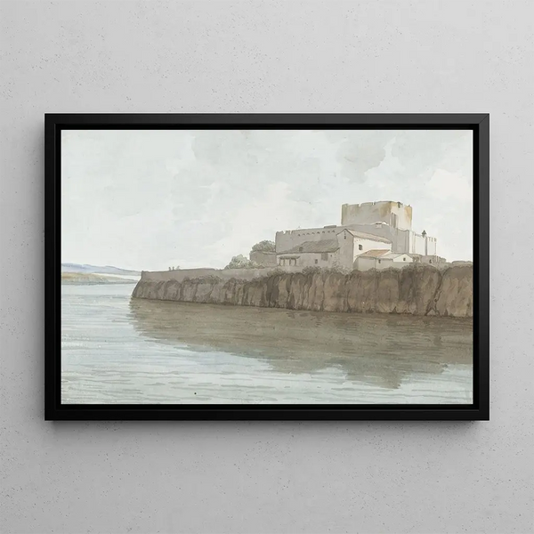 The Thread of Life - Abraham Louis Rodolphe Ducros — framed artwork on a wall